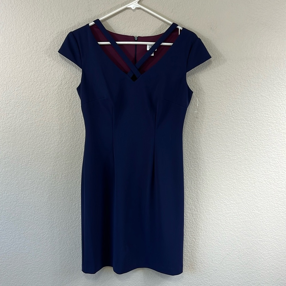 NWOT Dress Barn Midi Dress Size 2P